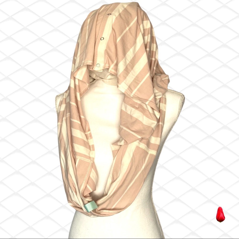 Lululemon Vinyasa Scarf Wrap Top One Size Cream - Picture 12 of 15